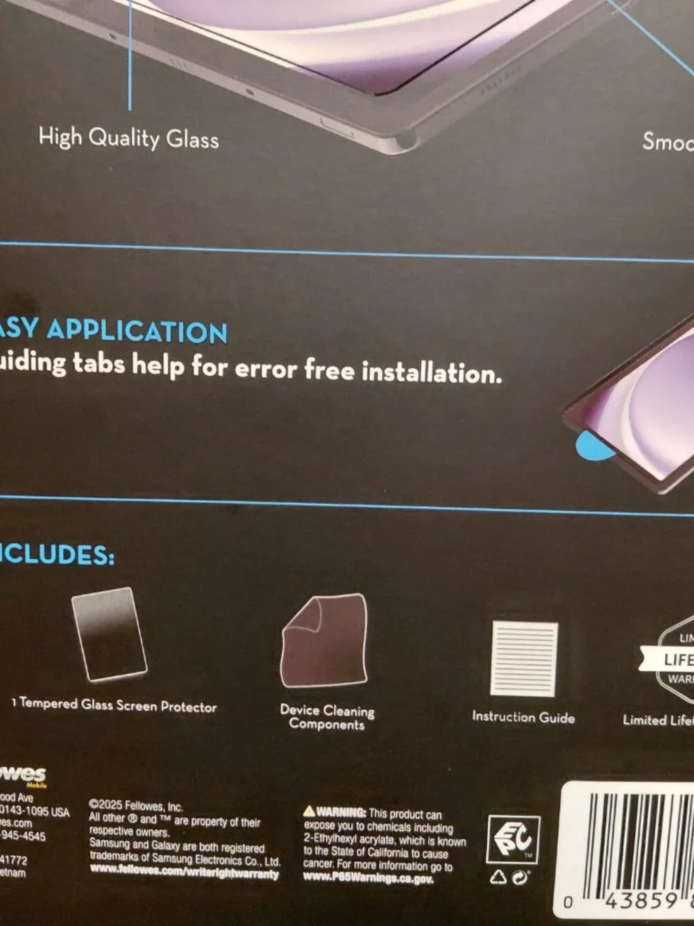 Duraglass Samsung Galaxy Tab A9+